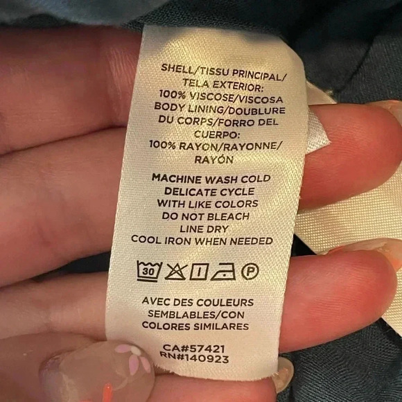 LOFT Petite XSP Clip-Dot Romper – Teal | Ruffle Sleeve, Belted, Lined - Picture 7 of 9